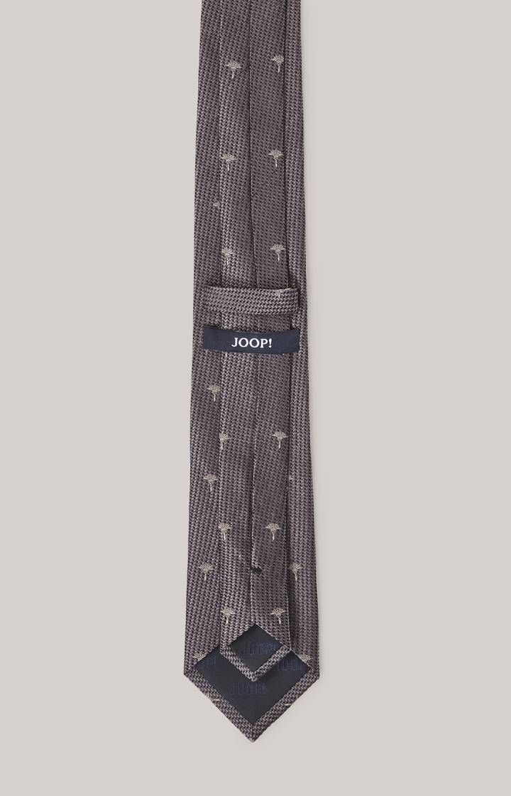 Joop Cornflower Seidenkrawatte in Grau Sonderangebot der Fabrik