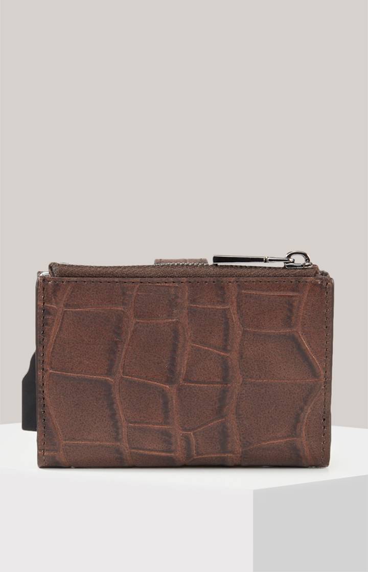 Joop Karten-Etui Fano C-Four E-Cage in Dunkelbraun Auslauf