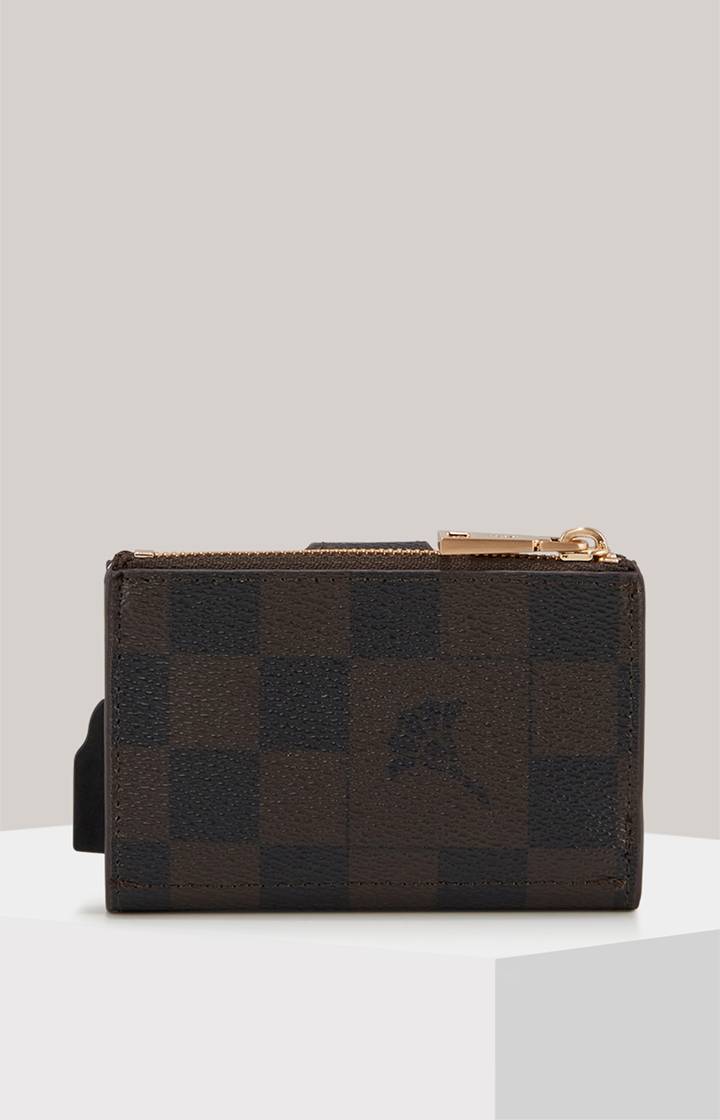 Joop Karten-Etui Cortina Piazza C-Four in Dunkelbraun im Angebot