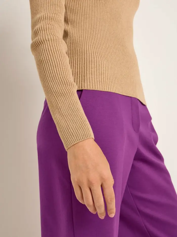 Lanius Stehkragenpullover (GOTS) Super Sparpreis