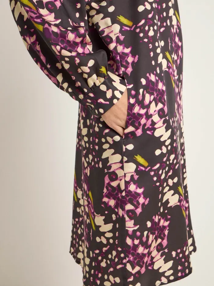 Lanius Kleid mit Kräuseln Wochenangebot