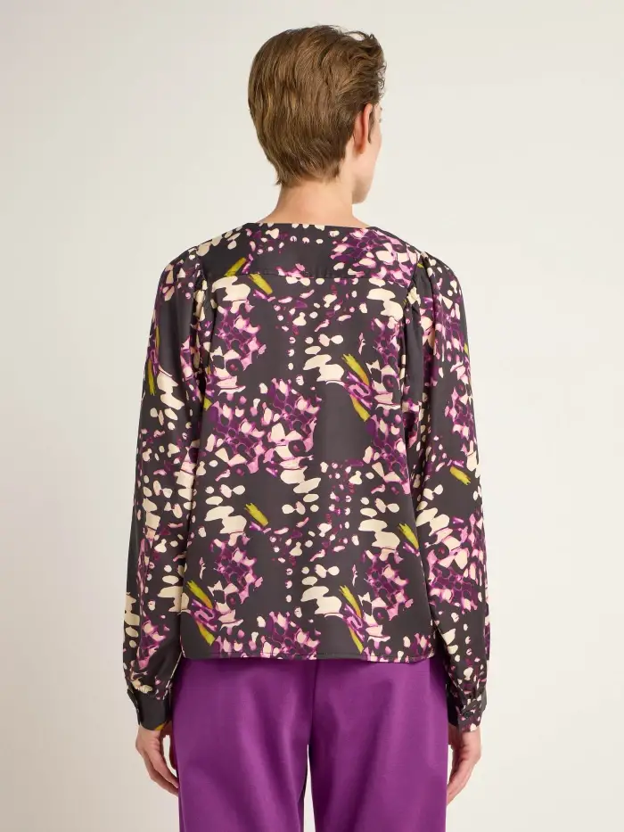 Lanius Bluse mit Kräuseln Bis zu 50% Rabatt