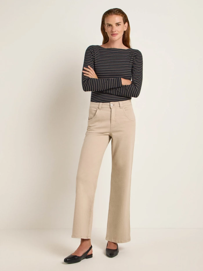 Lanius Hose mit weitem Bein (GOTS)