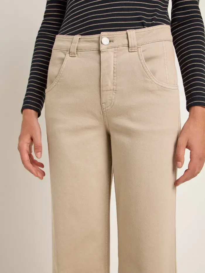 Lanius Hose mit weitem Bein (GOTS) Discount Store für neue Produkte