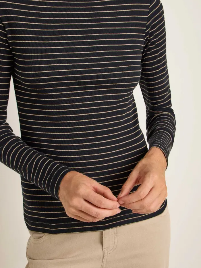 Lanius U-Boot Shirt mit Streifen (GOTS) Nur noch ein Tag übrig