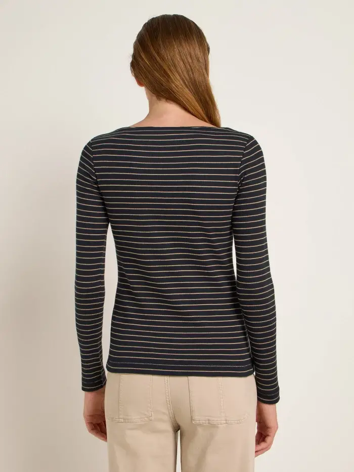 Lanius U-Boot Shirt mit Streifen (GOTS) Nur noch ein Tag übrig