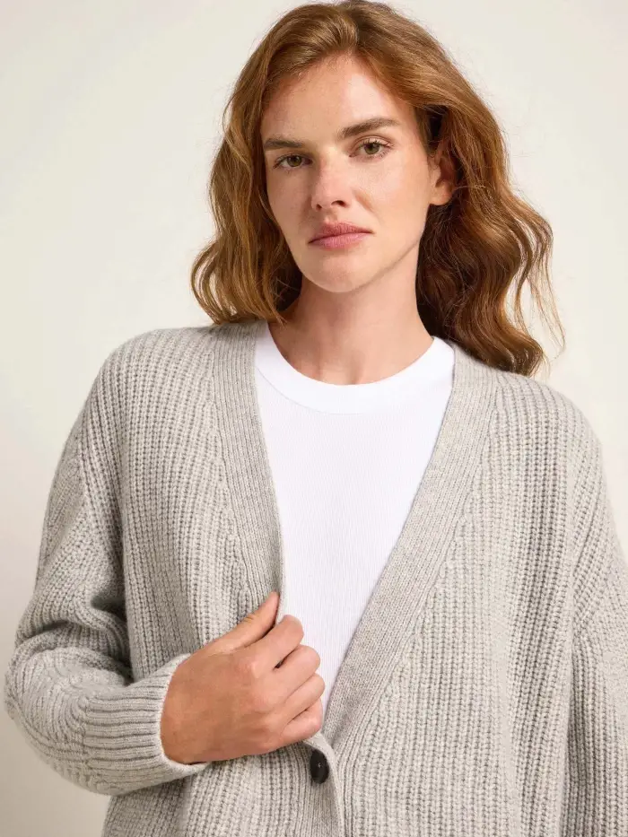 Lanius Lange Strickjacke (GOTS) Begrenzt auf 3 Tage