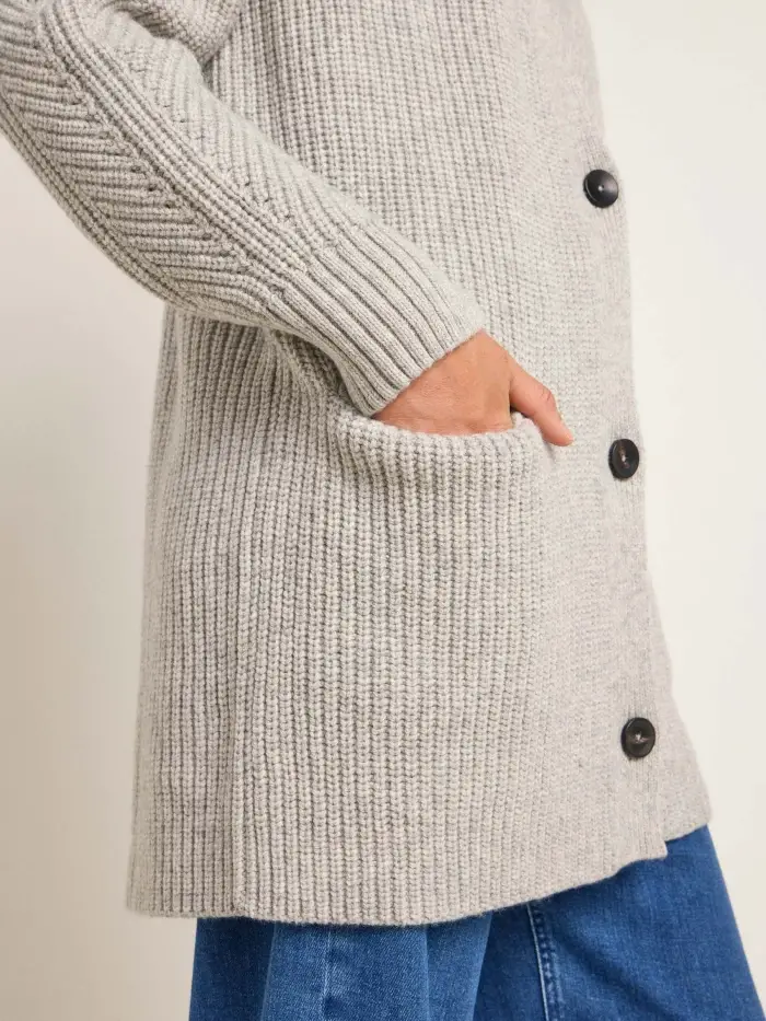 Lanius Lange Strickjacke (GOTS) Begrenzt auf 3 Tage
