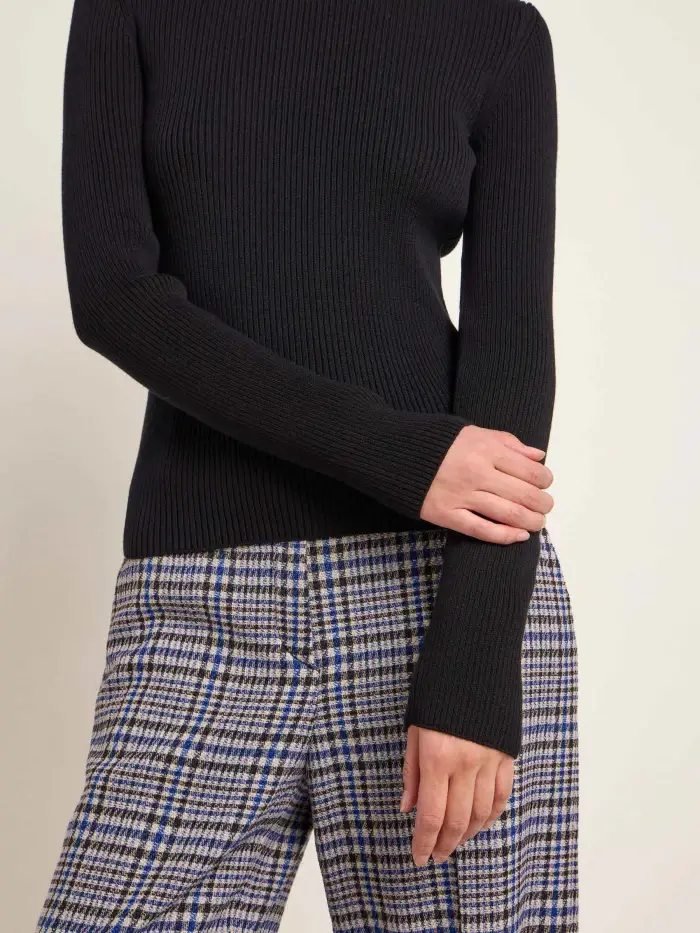 Lanius Stehkragenpullover (GOTS) zollfrei
