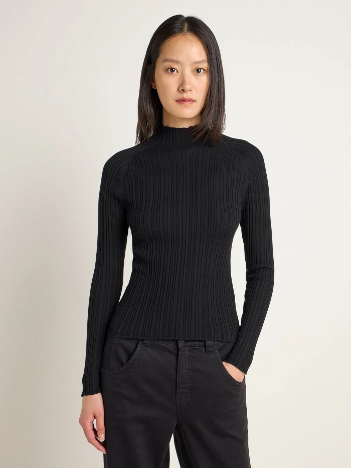 Lanius Rippenpullover (GOTS)