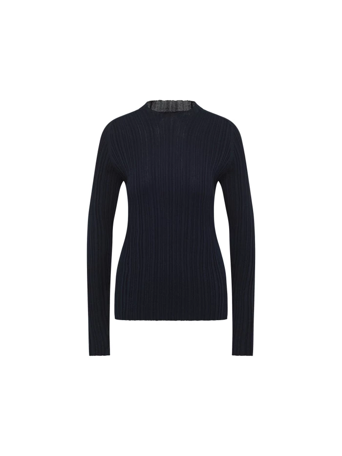 Lanius Rippenpullover (GOTS) Online
