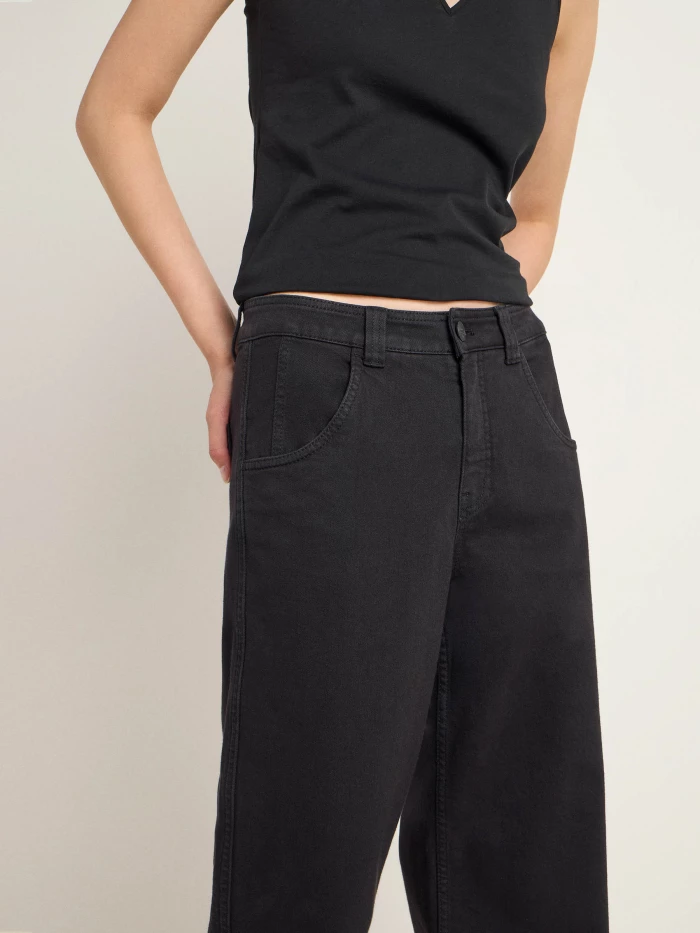 Lanius Hose mit weitem Bein (GOTS) Outlet
