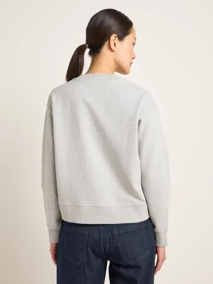 Lanius Statement Sweatshirt "wish you well" (GOTS) Verkauf