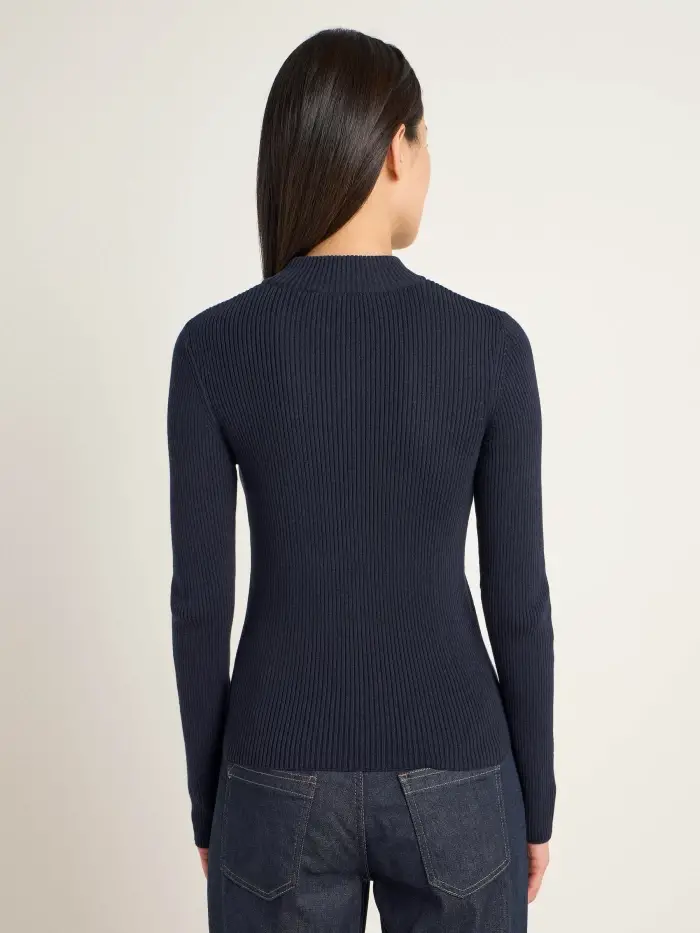 Lanius Stehkragenpullover (GOTS) Schlussverkauf