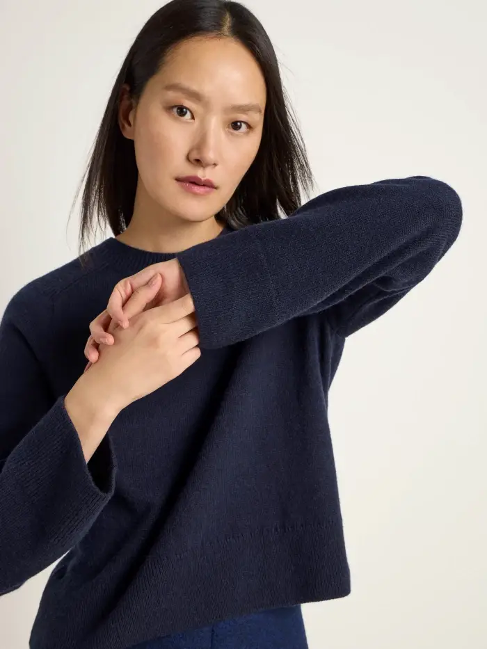 Lanius Cropped Pullover (GOTS) Fabrikverkauf