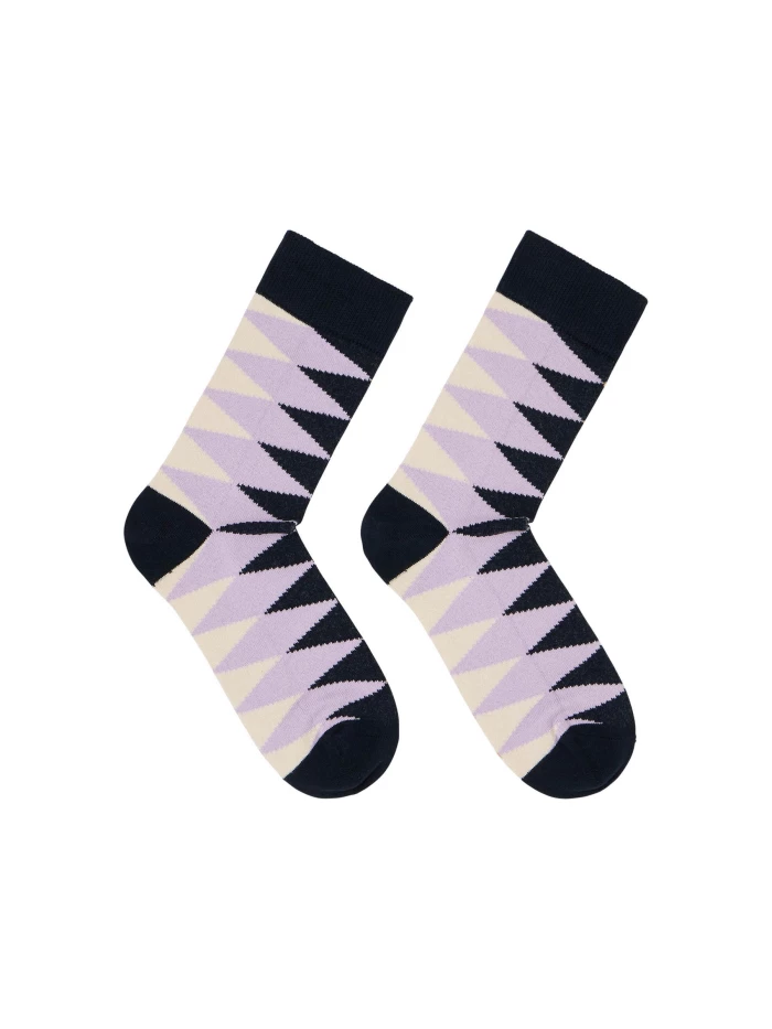 Lanius Socken mit Rauten (GOTS) Blitzangebot