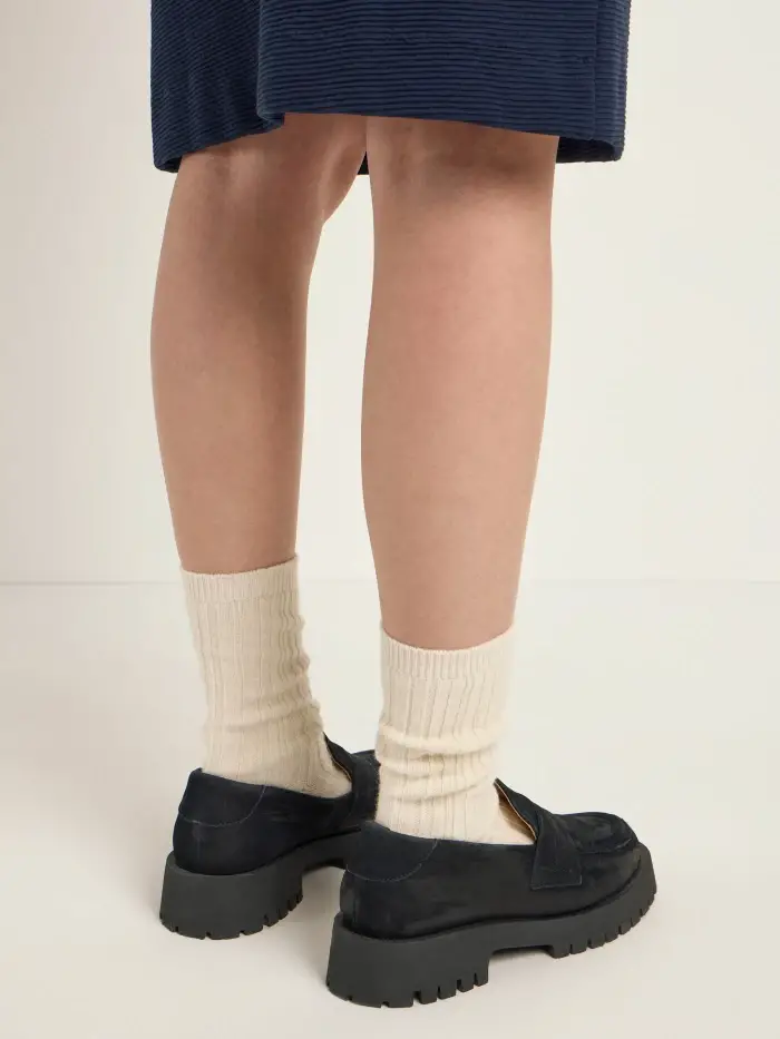 Lanius Rippenstrick Socken (GOTS) Tägliche Deals
