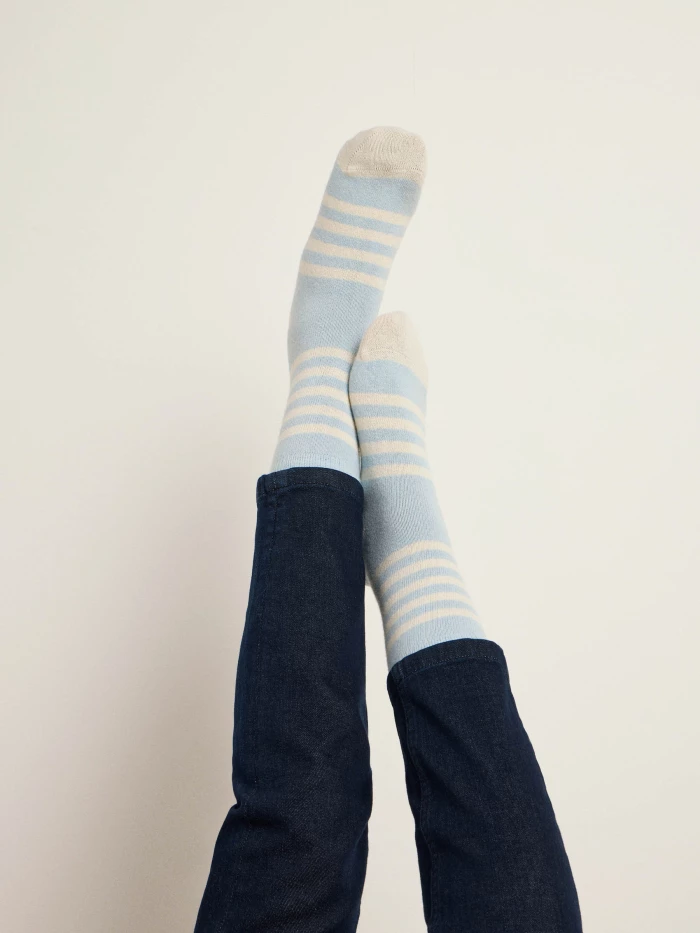 Lanius Socken mit Streifen (GOTS) VIP-Rabatte