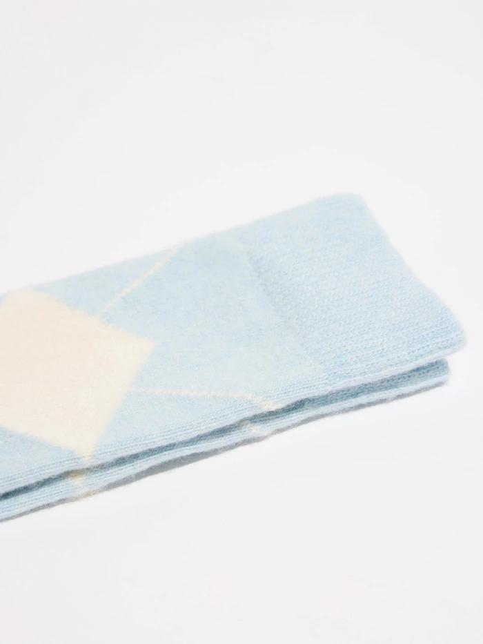 Lanius Socken mit Rauten (GOTS) Tiefpreis