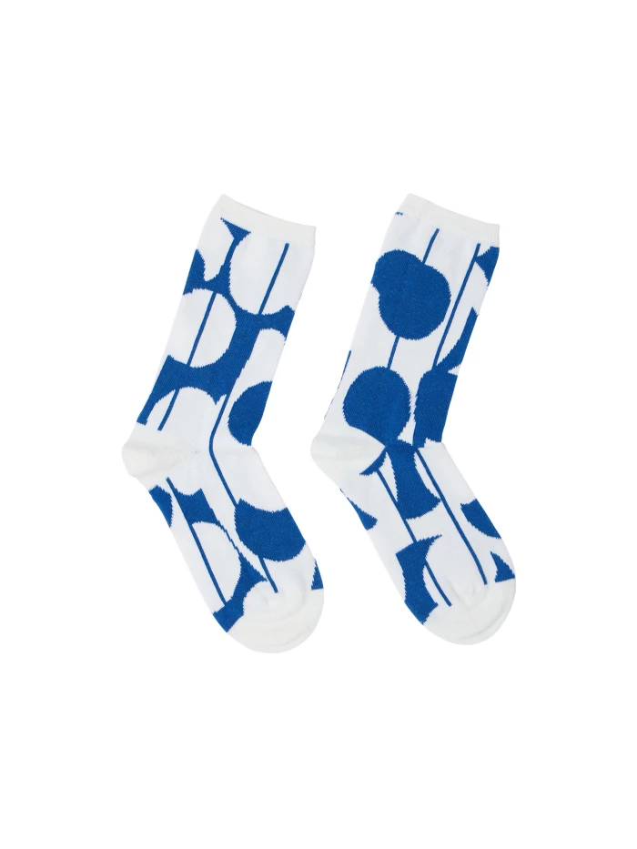 Lanius Socken Print Graphic Dots (GOTS) Clearance-Verkauf