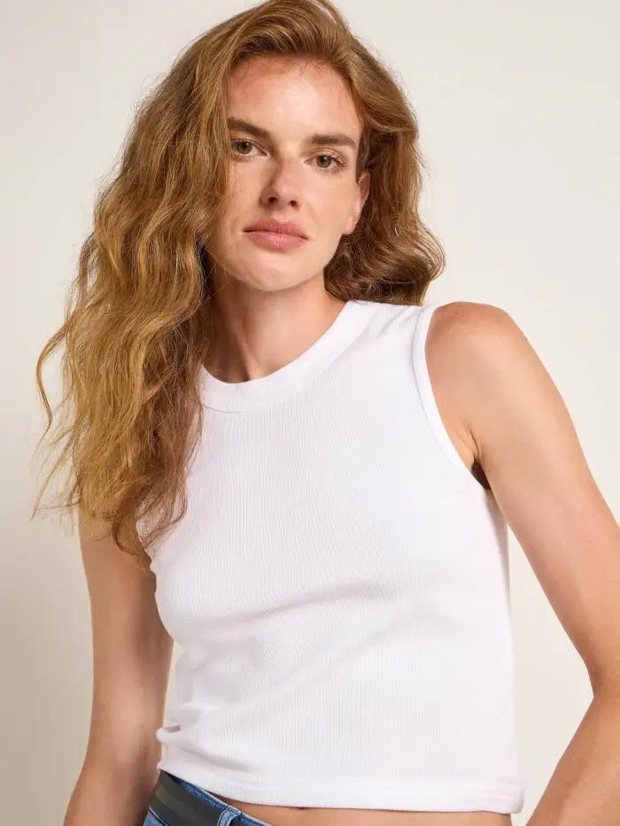 Lanius Cropped Top (GOTS) im Angebot