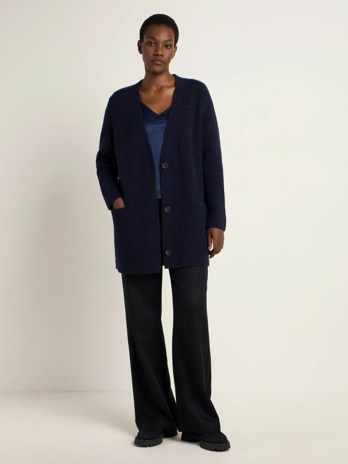Lanius Lange Strickjacke (GOTS) Versandkostenfrei
