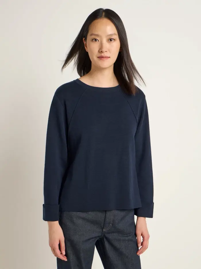 Lanius Pullover in Punto Milano (GOTS)