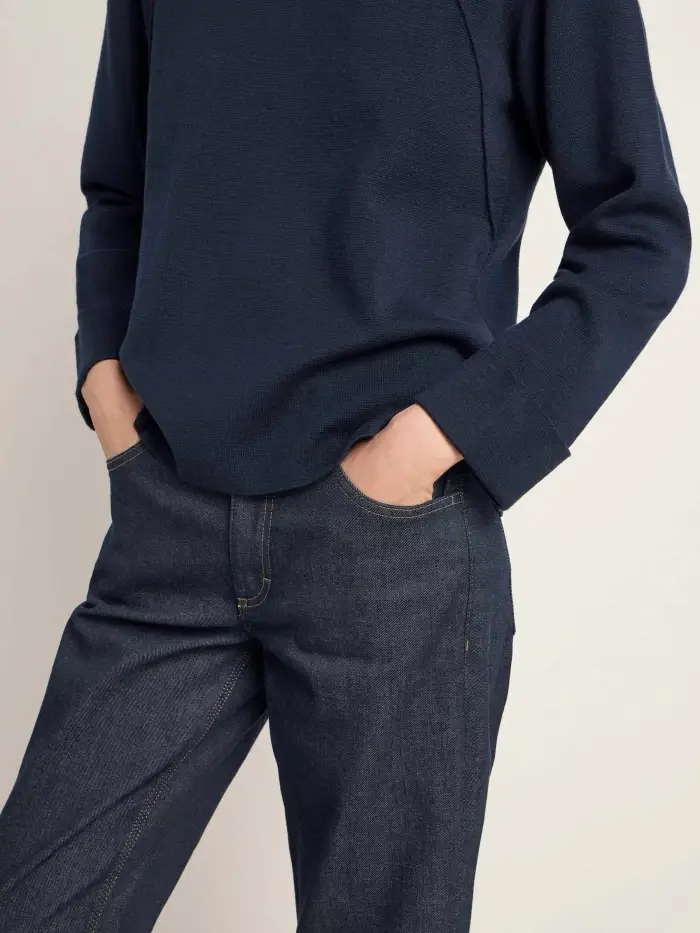 Lanius Pullover in Punto Milano (GOTS) Neueste Mode