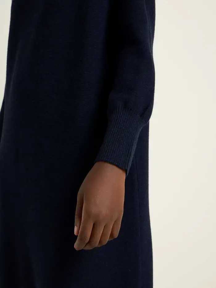Lanius Rollkragenkleid (GOTS) Online Outlet