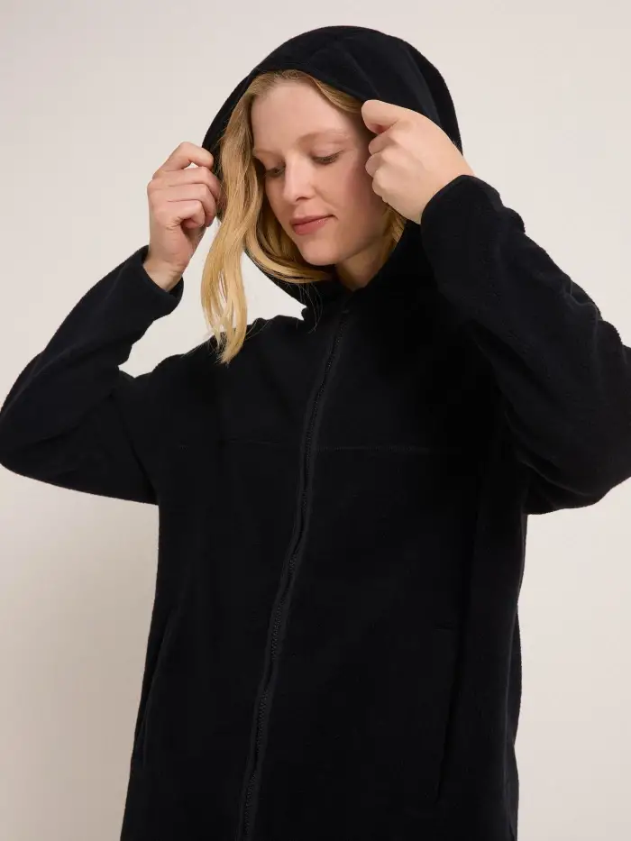Lanius Fleecejacke (GOTS) Riesige Ersparnisse