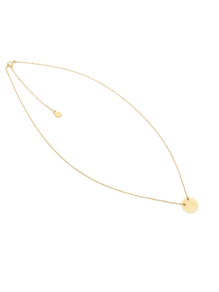 Lanius Kette mit Disc Anhänger - Fejn Sonderangebot