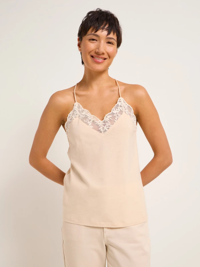 Lanius Top mit Spitze (GOTS)