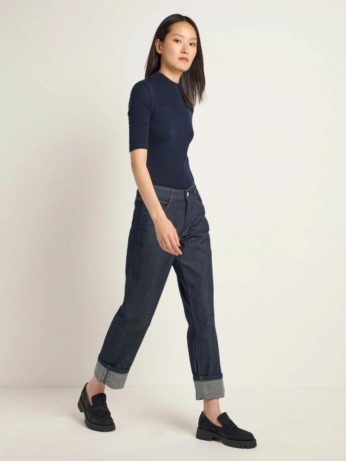 Lanius Jeans mit Aufschlag (GOTS)