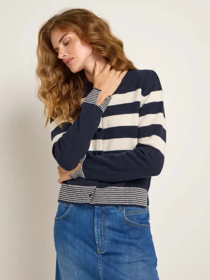 Lanius Boxy Strickjacke (GOTS) Neuheiten