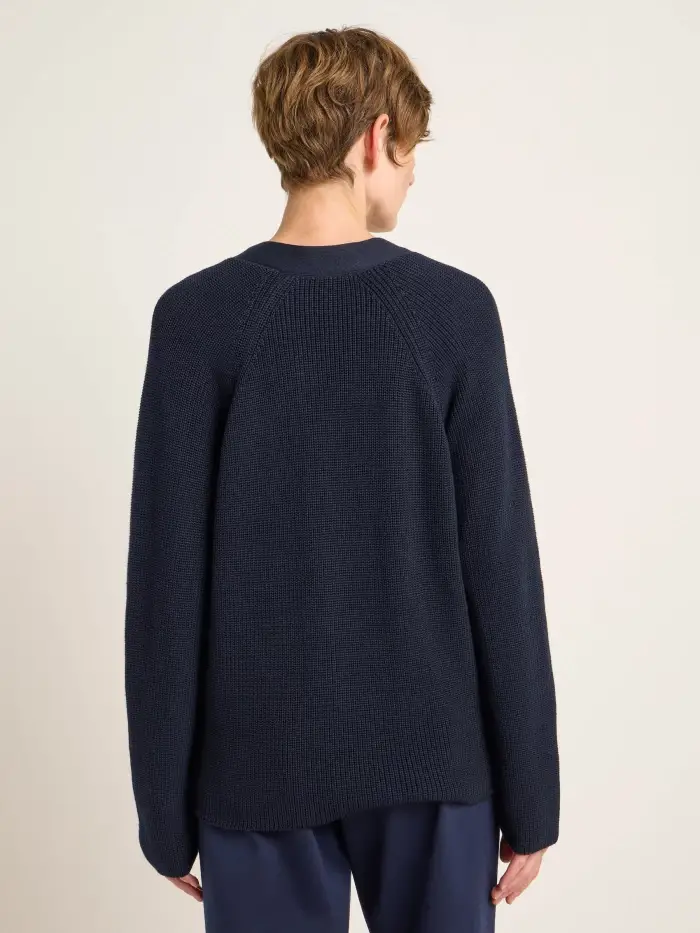 Lanius Strickjacke (GOTS) Räumungsverkauf