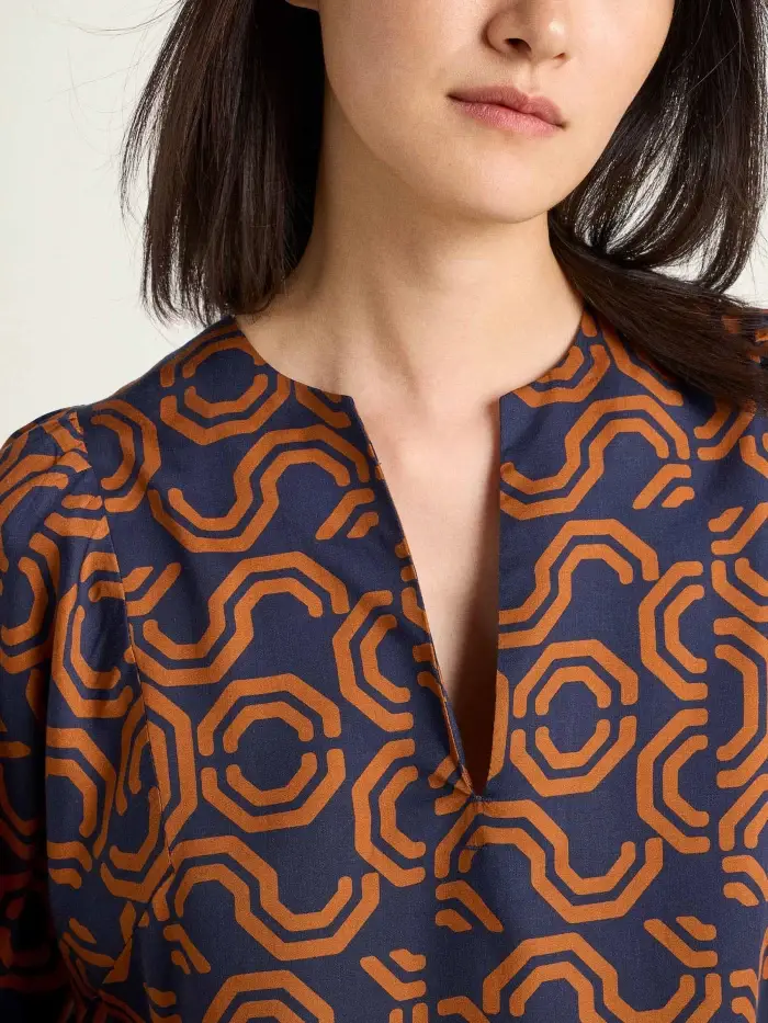 Lanius Bluse mit Kräuseln Tägliche Deals