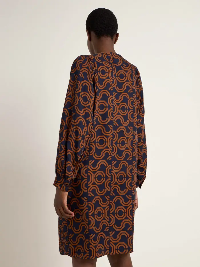 Lanius Kleid mit Kräuseln Super Sparpreis