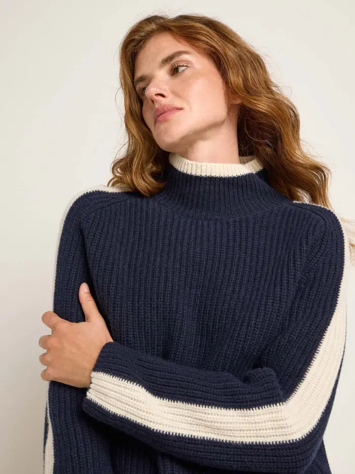 Lanius Pullover in Rippoptik (GOTS) Letzter Tag