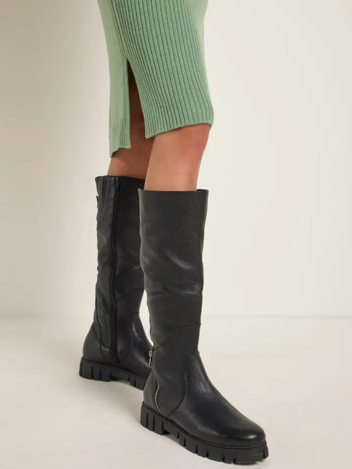 Lanius Rippen-Strickkleid Bis zu 65% Rabatt