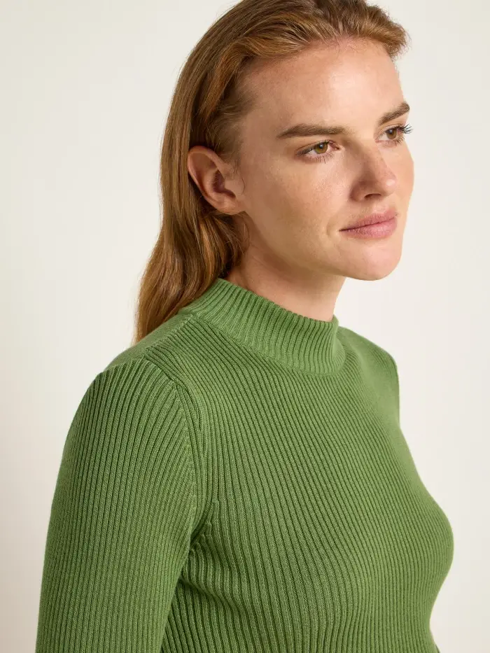 Lanius Stehkragenpullover (GOTS) Nur noch ein Tag übrig