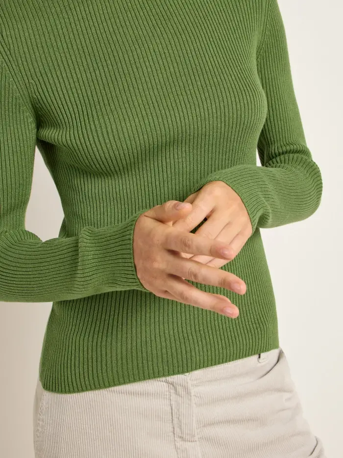 Lanius Stehkragenpullover (GOTS) Nur noch ein Tag übrig