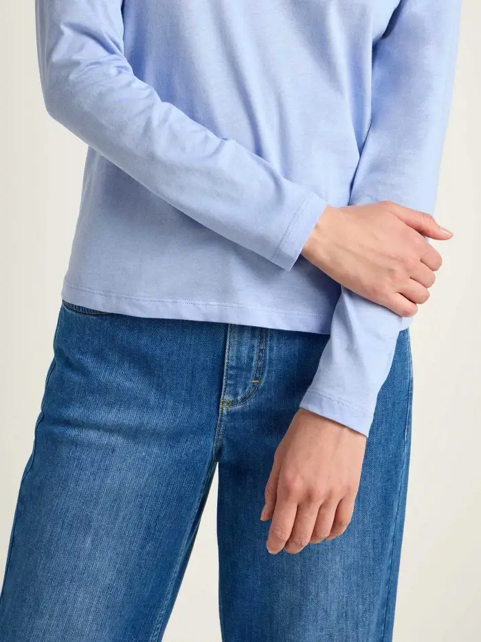 Lanius Rollkragenshirt (GOTS) Heißer Verkauf