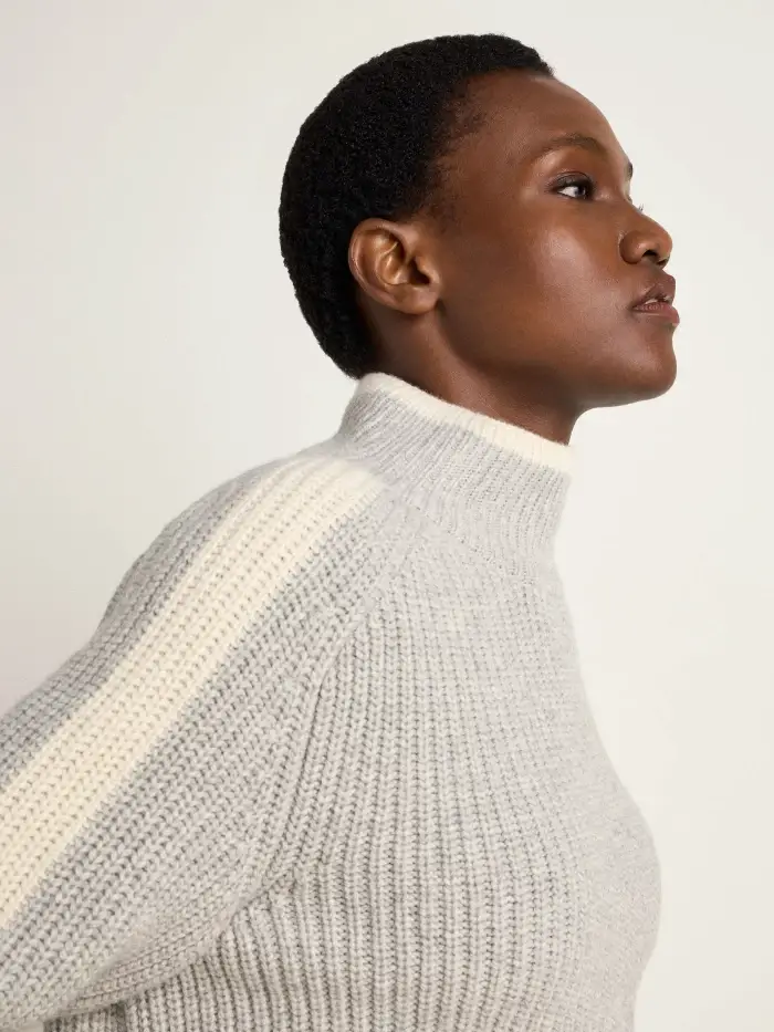 Lanius Pullover in Rippoptik (GOTS) Online Outlet