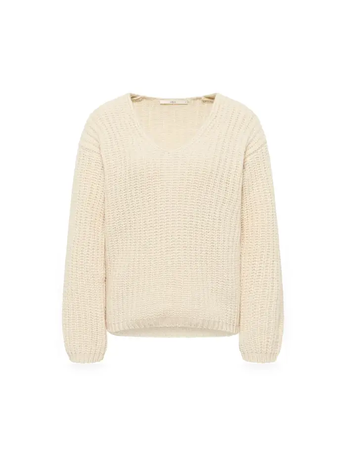 Lanius Pullover mit V-Ausschnitt (GOTS) Exklusive Angebote