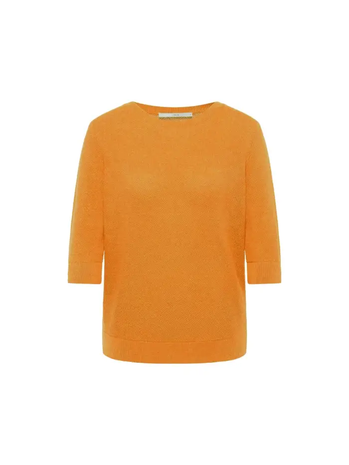 Lanius Struktur-Halbarmpullover (GOTS) Wochenangebot