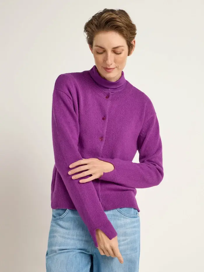 Lanius Boxy Strickjacke (GOTS)