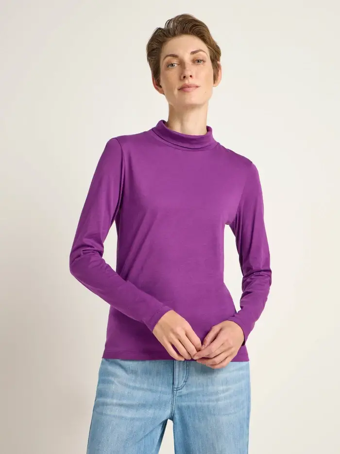 Lanius Rollkragenshirt (GOTS)