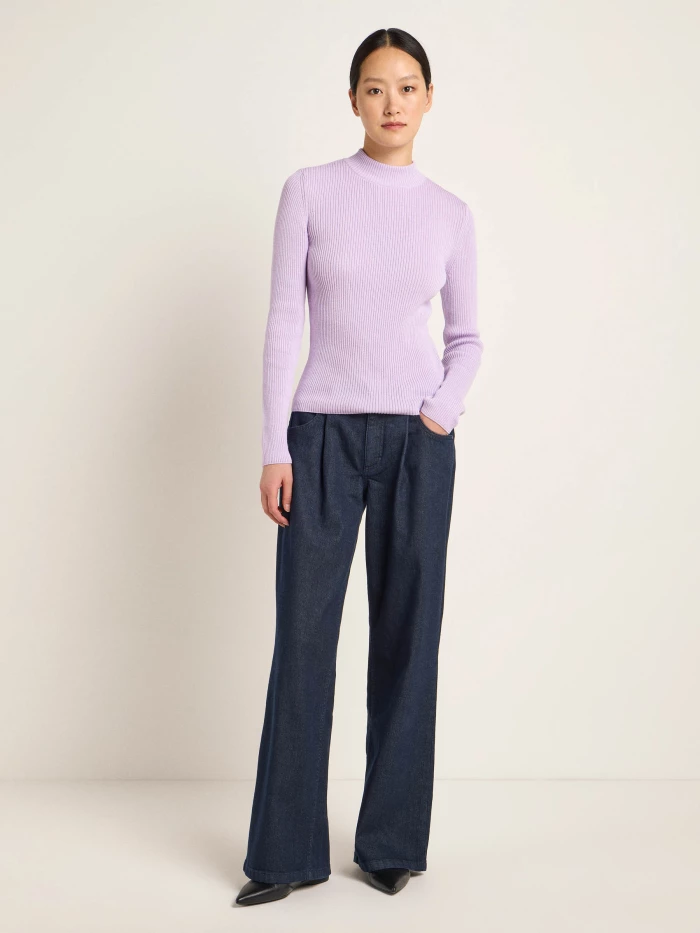 Lanius Stehkragenpullover (GOTS) 50% Rabatt für begrenzte Zeit