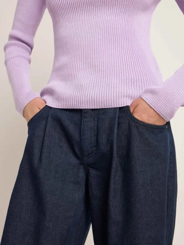 Lanius Stehkragenpullover (GOTS) 50% Rabatt für begrenzte Zeit
