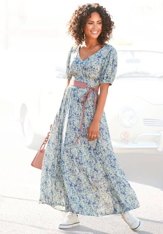 BUFFALO Dress in Dusty Blue